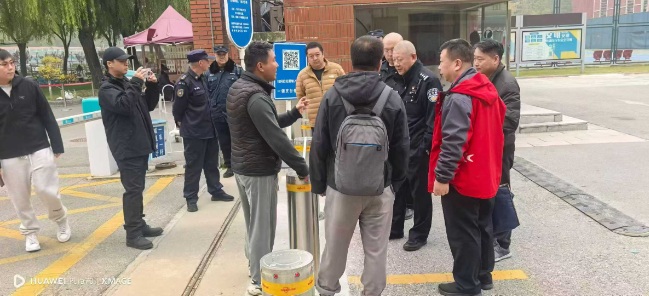 守护校园安全！我司助力北京第二外国语学院升降柱通过市区两级反恐办验收